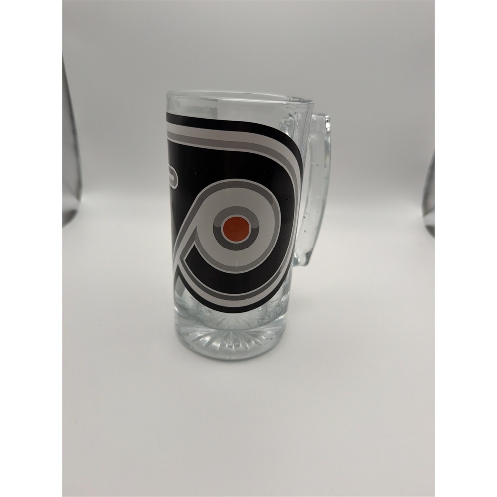NHL Philadelphia Flyers Glass Beer Stein Cup